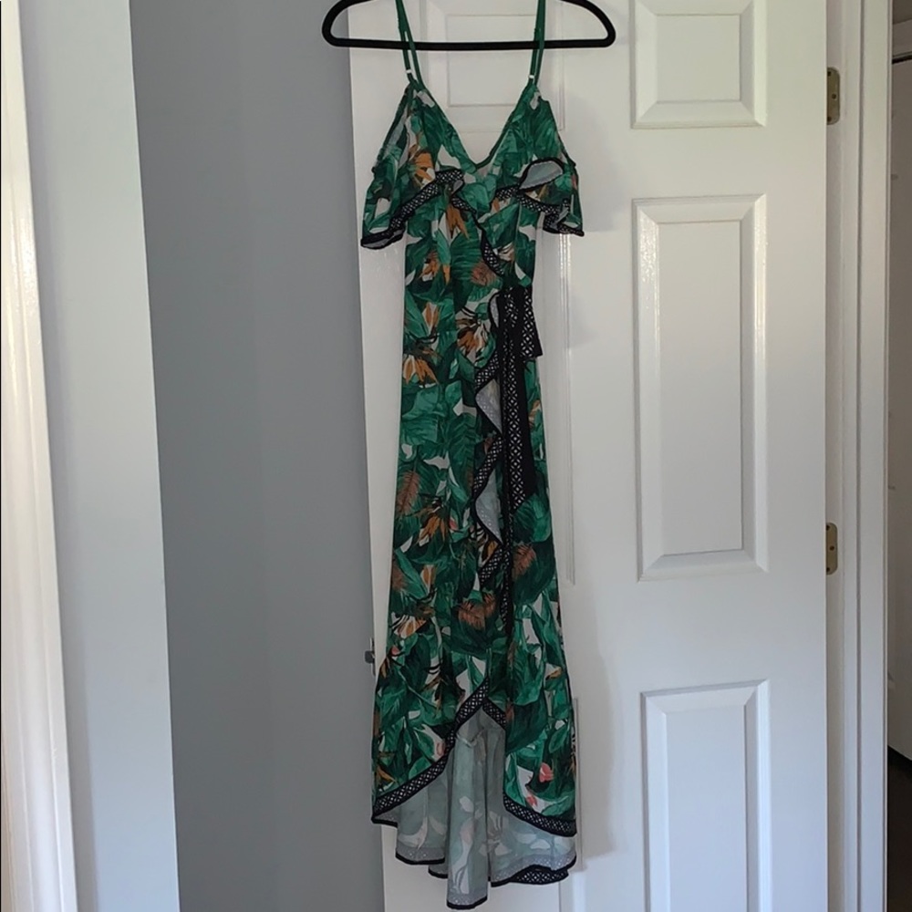 Jealous Tomato New off the shoulder wrap dress